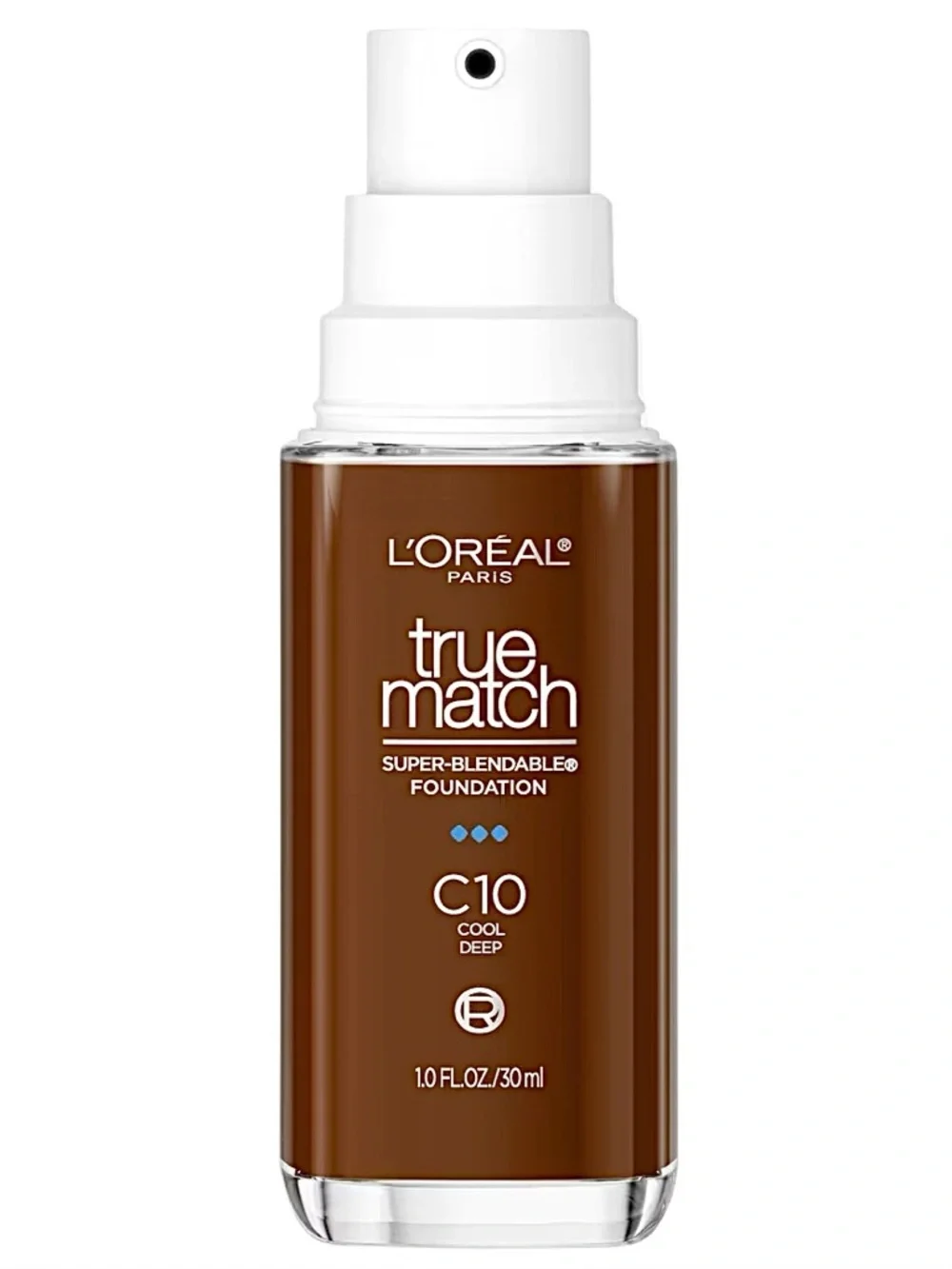 3/$12 L'Oréal C10 Cool Deep True Match Super Blendable Foundation 1oz